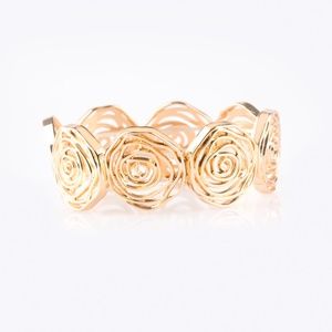 Beat Around The ROSEBUSH - Gold bracelet